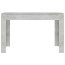 Masă de bucătărie, gri beton, 120 x 60 x 76 cm, PAL - Img 2
