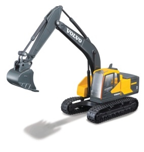 Mini-excavator Bburago scara 1:50 Volvo EC220E Bagger 18-32086 - Img 2