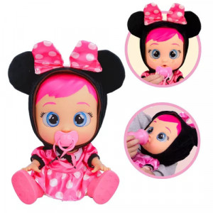 Papusa Bebelus Cry Babies Minnie Junior, 922198 - Img 2