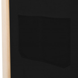Paravan de cameră cu 3 panouri, 120x170x4 cm, textil - Img 7