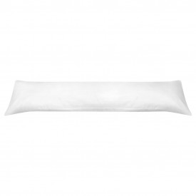 Pernă pentru dormit lateral 40 x 145 cm alb - Img 2