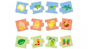 Puzzle Galt pentru copii, evolutia vietuitoarelor, JGC1005365 - Img 2