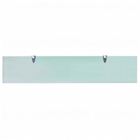 Raft suspendat din sticlă, 100 x 20 cm, 8 mm - Img 3