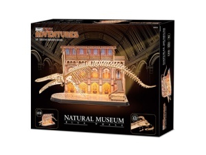 Revell Modele Functionale Din Lemn Pentru Asamblare Tiny Adventures - Natural Museum Blue Whale Rev00620 - Img 4