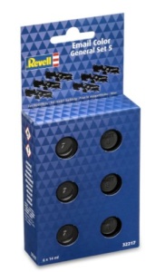 Set De Culori Email – General 5 Lucios/Mat (6X 14Ml) – Revell Rev32217