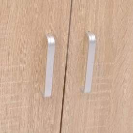 Set mobilier baie format din 3 piese cu chiuvetă inclusă, Bej - Img 4