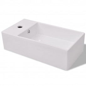Set mobilier baie format din 3 piese cu chiuvetă inclusă, Negru - Img 7