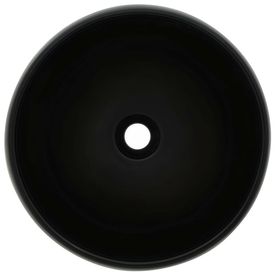 Set mobilier de baie, 2 piese, alb, ceramică - Img 2