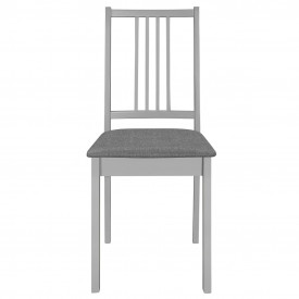 Set mobilier de bucătărie, 5 piese, gri, MDF - Img 11