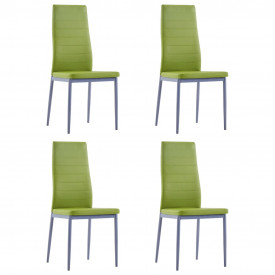 Set mobilier de bucătărie, 5 piese, verde - Img 6