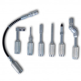 Set Pistol lubrifiere cu adaptator și varfuri 7 buc - Img 7