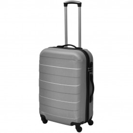 Set valize rigide argintii, 3 buc. - Img 2