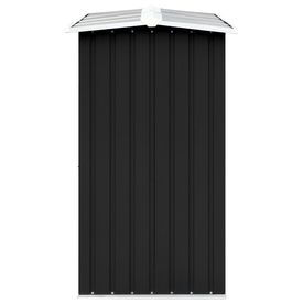 Șopron depozitare lemne antracit, 330x92x153 cm oțel galvanizat - Img 3