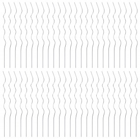 Spirale pentru suport plante, 50 buc, 110 cm, oțel galvanizat - Img 3