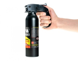 Spray cu piper autoaparare casa si ursi TW1000 Super Gigant 400 ml - Img 2
