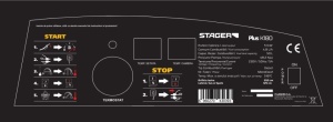 Stager PLUS-K180 tun de aer cald pe motorina, ardere directa, 51 kW, 230V, 1060 m³/h - Img 2