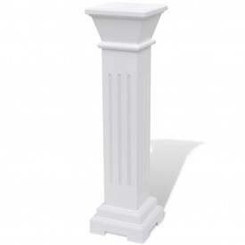 Suport plante în formă de pilon clasic pătrat, MDF - Img 2