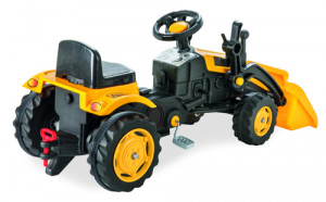 Tractor cu Pedale si Cupa Pilsan Active Galben, 07 315 - Img 2