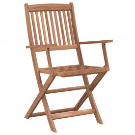 vidaXL 5 piese Set mobilier de grădină, lemn masiv de acacia - Img 4