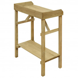 vidaXL Banc de lucru, 75 x 40 x 90 cm, lemn de pin tratat, FSC - Img 4