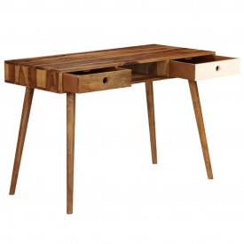 vidaXL Birou de scris, 110 x 55 x 76 cm, lemn masiv de palisandru - Img 4