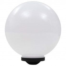 vidaXL Lămpi solare de exterior cu LED, 2 buc, 30 cm, RGB, sferic - Img 9