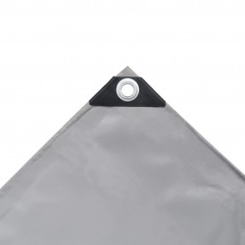 vidaXL Prelată, gri, 1,5 x 6 m, 650 g / m² - Img 3