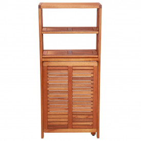 vidaXL Set mobilier bistro, 3 piese, lemn masiv de acacia - Img 10