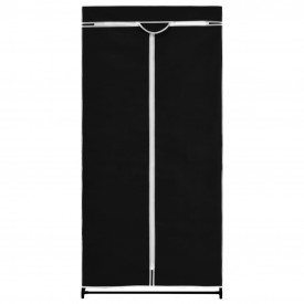 vidaXL Șifoniere, 2 buc., negru, 75 x 50 x 160 cm - Img 5
