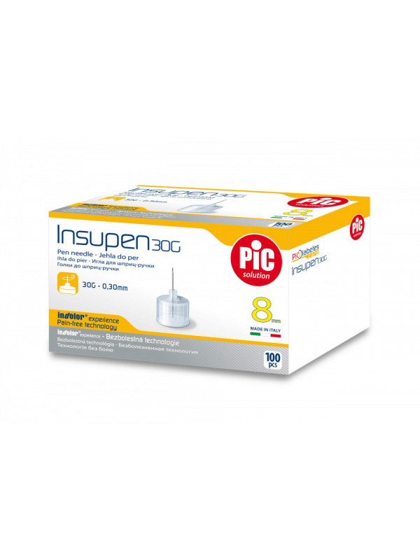 Ace pen insulina PiC Solution Insupen 30G x 8mm