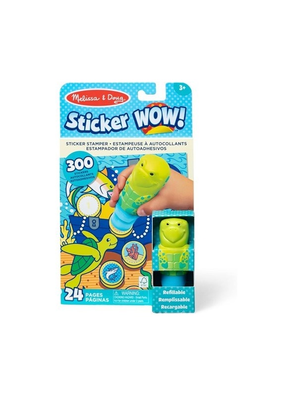 Activitati cu autocolante Sticker WOW Testoasa