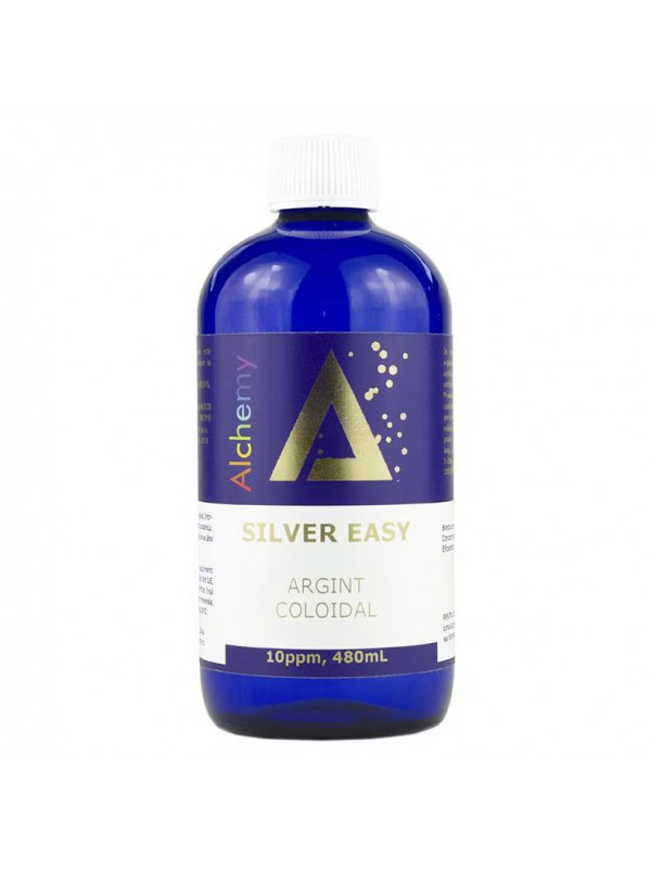 ARGINT COLOIDAL SILVEREASY 10PPM "ALCHEMY" 480mL AGHORAS