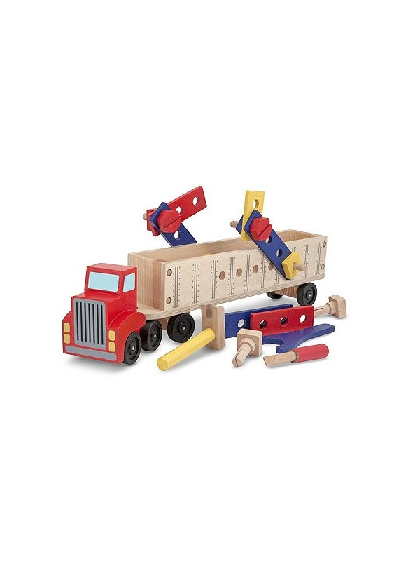 Banc de lucru mobil Camion cu unelte Melissa and Doug