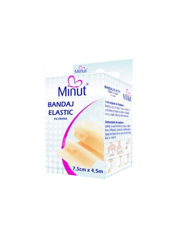 BANDAJ ELASTIC MINUT 7,5CM*4,5M