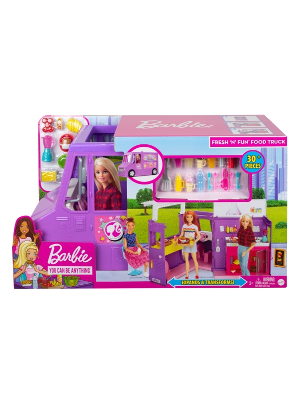 BARBIE SET CU RULOTA LA PICNIC