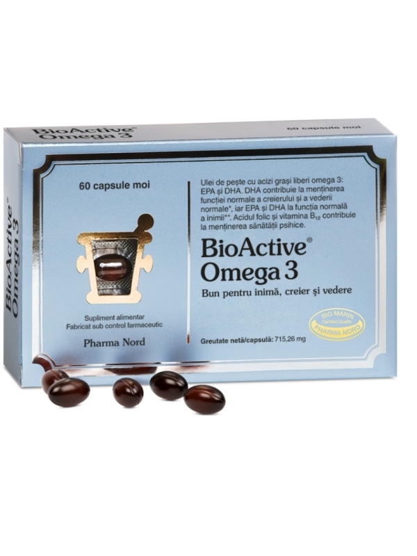 BIO-ACTIVE OMEGA 3 60CPS