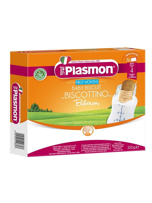 BISCUITI PT BIBERON FORMA PISCOT+4LUNI 320GR