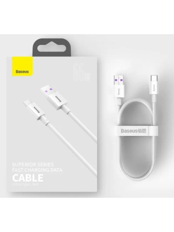 Cablu Baseus Cafule CATYS-02 1m, alb