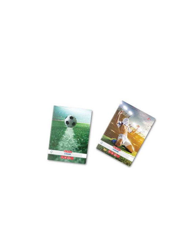 Caiet a4 80f patratele fotbal