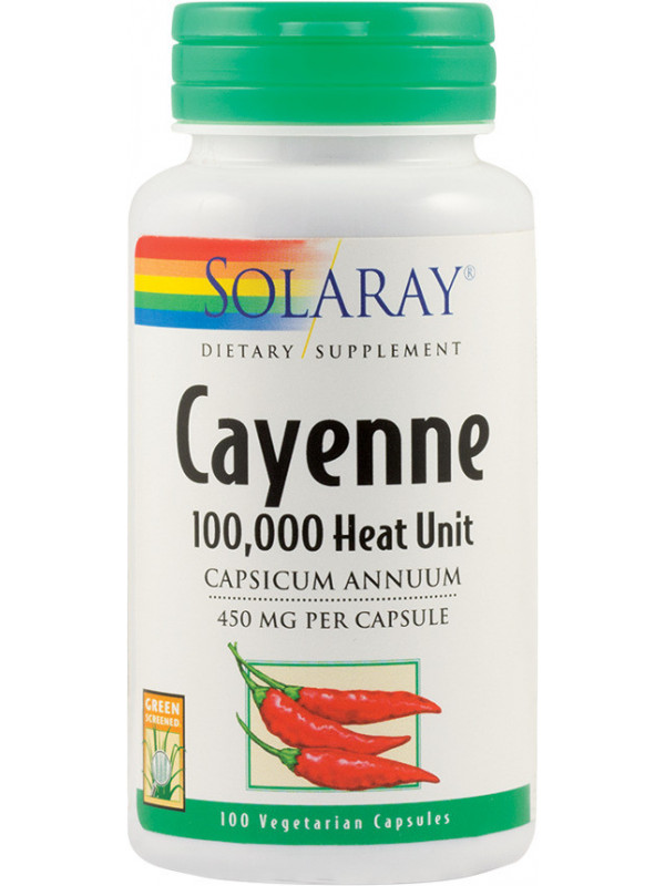 CAYENNE(ARDEI IUTE) 450MG 100CPS VEGETALE