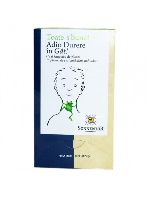Ceai ''toate-s bune!'' adio durere in gat eco 18dz sonnentor