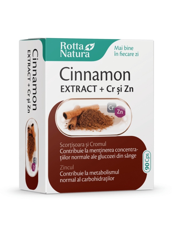 CINNAMON EXTRACT+CROM SI ZINC 90CPS