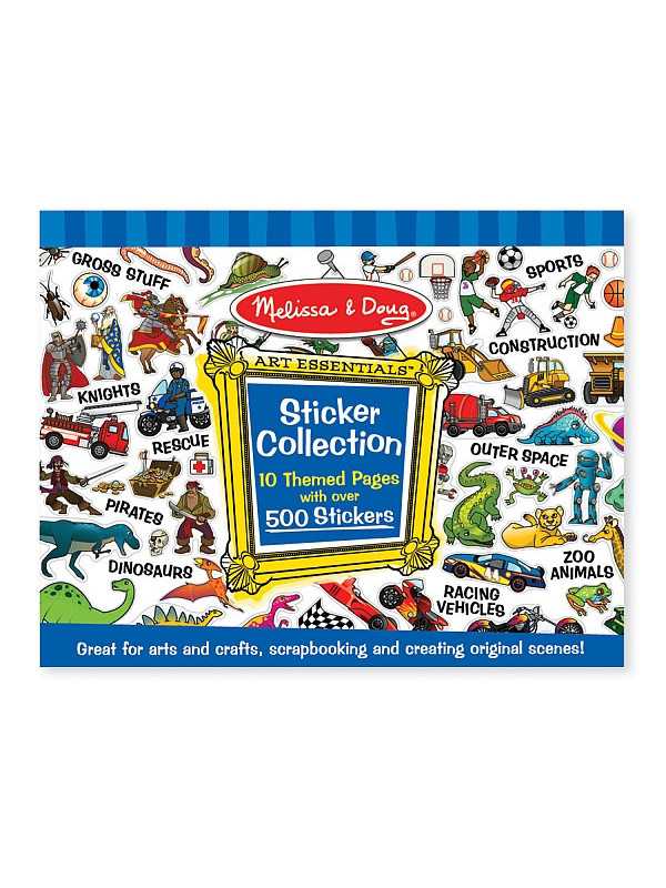 Colectia de abtibilduri Melissa and Doug Albastru