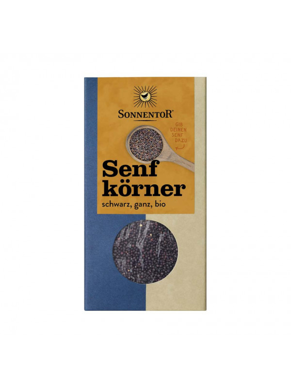 CONDIMENT - SEMINTE MUSTAR NEGRU ECO 80gr SONNENTOR