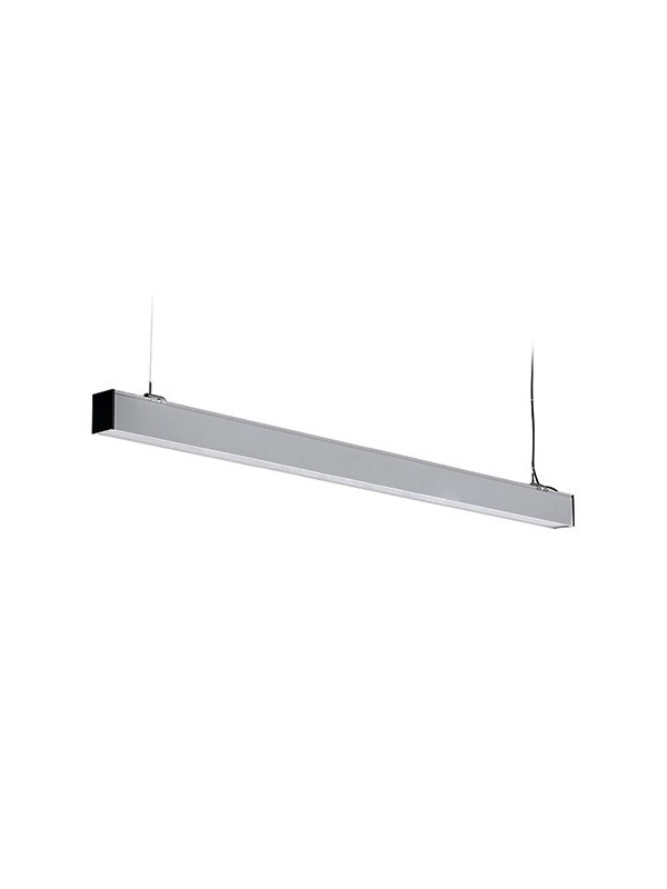 Corp iluminat liniar 120cm 40w 4000k alb neutru - argintiu