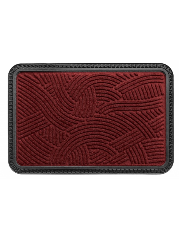 COVORAS INTR TEXTIL+CAUCIUC 40X60CM,ROSU