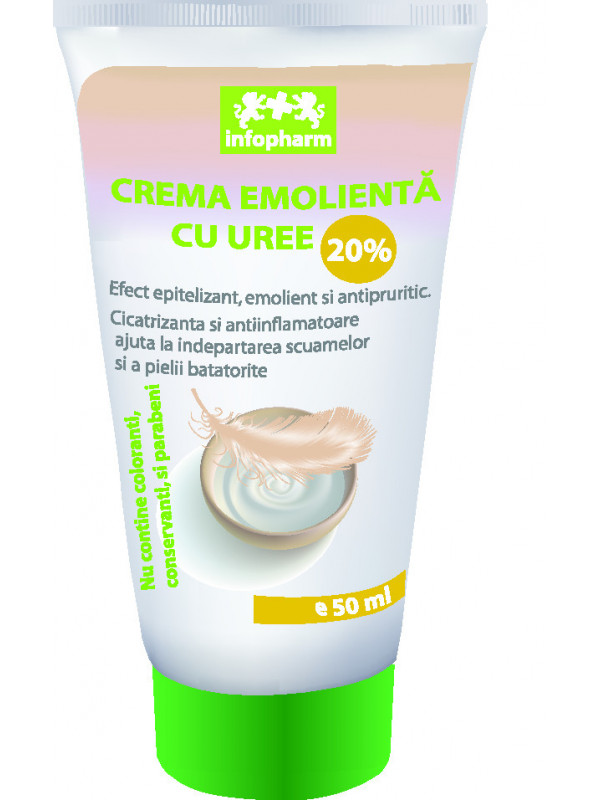 CREMA EMOLIENTA CU UREE 20% 50ml INFOPHARM