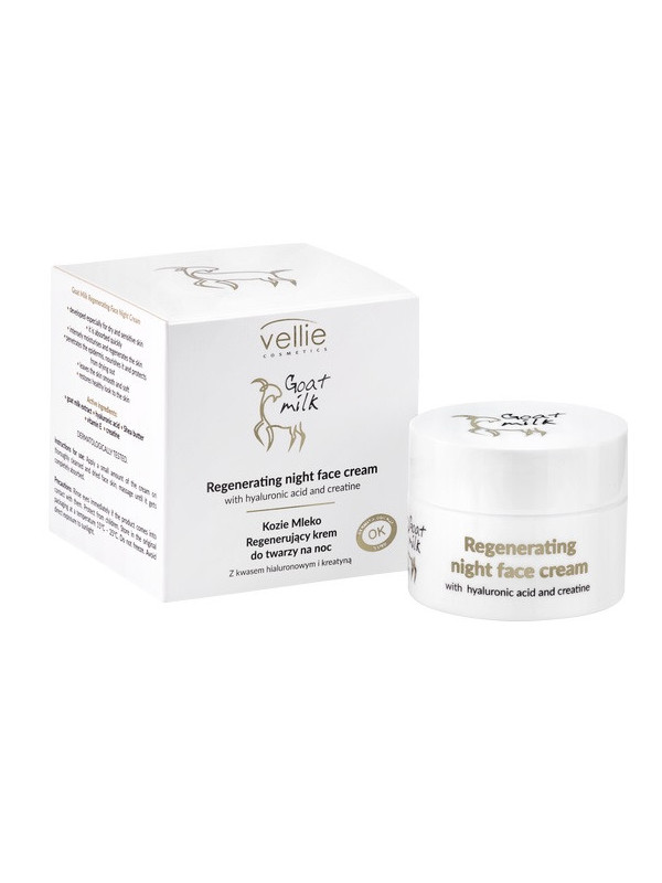 Crema fata noapte reg.extract lapte capra 50ml