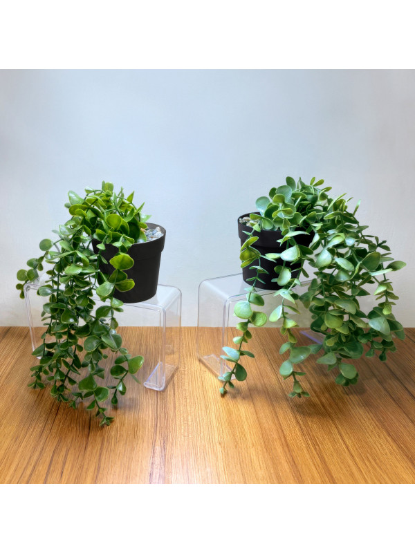 Decor plante artificiale - în ghiveci - 16 x 26 cm