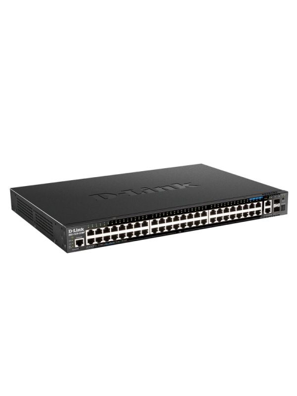 DLINK SW 48P-GB 4P-SFP+ SMART RM 52MP